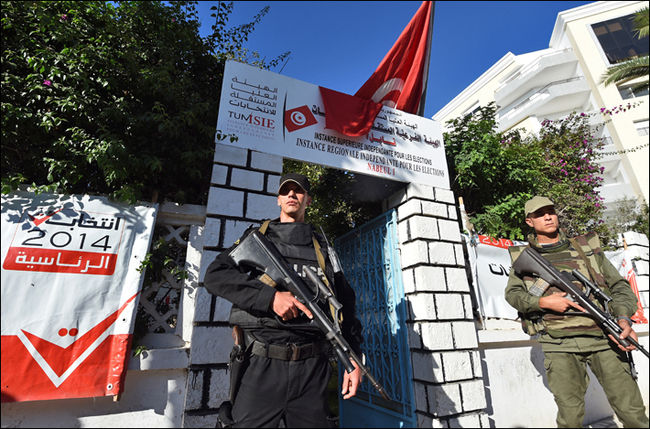 Troops Foil Attack As Tunisians Vote for President