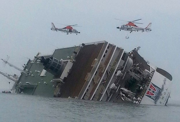 More Than 300 People Missing As South Korean Ferry Sinks