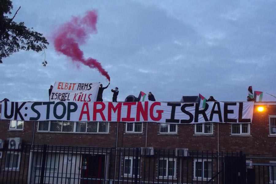 Protesters Occupy Israeli Arms Factory in UK