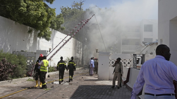 Somali Hotel Suicide Attack Kills at least 13
