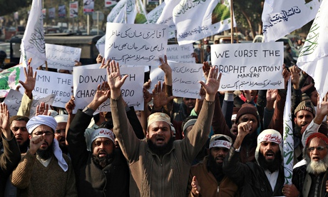 Pakistan: Anti-Charlie Hebdo protest