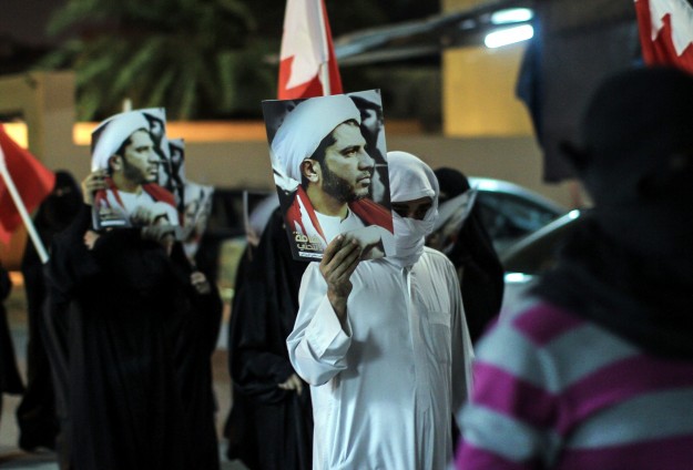 Bahrainis Protest Demanding Release of Sheikh Salman