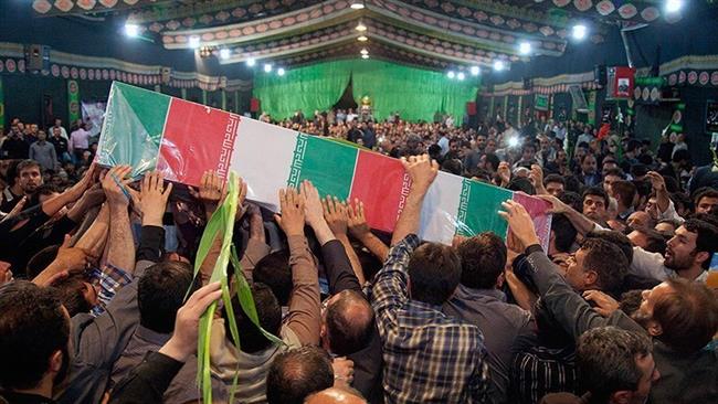 Iran Bids Farewell to IRGC Commander Martyred in Syria