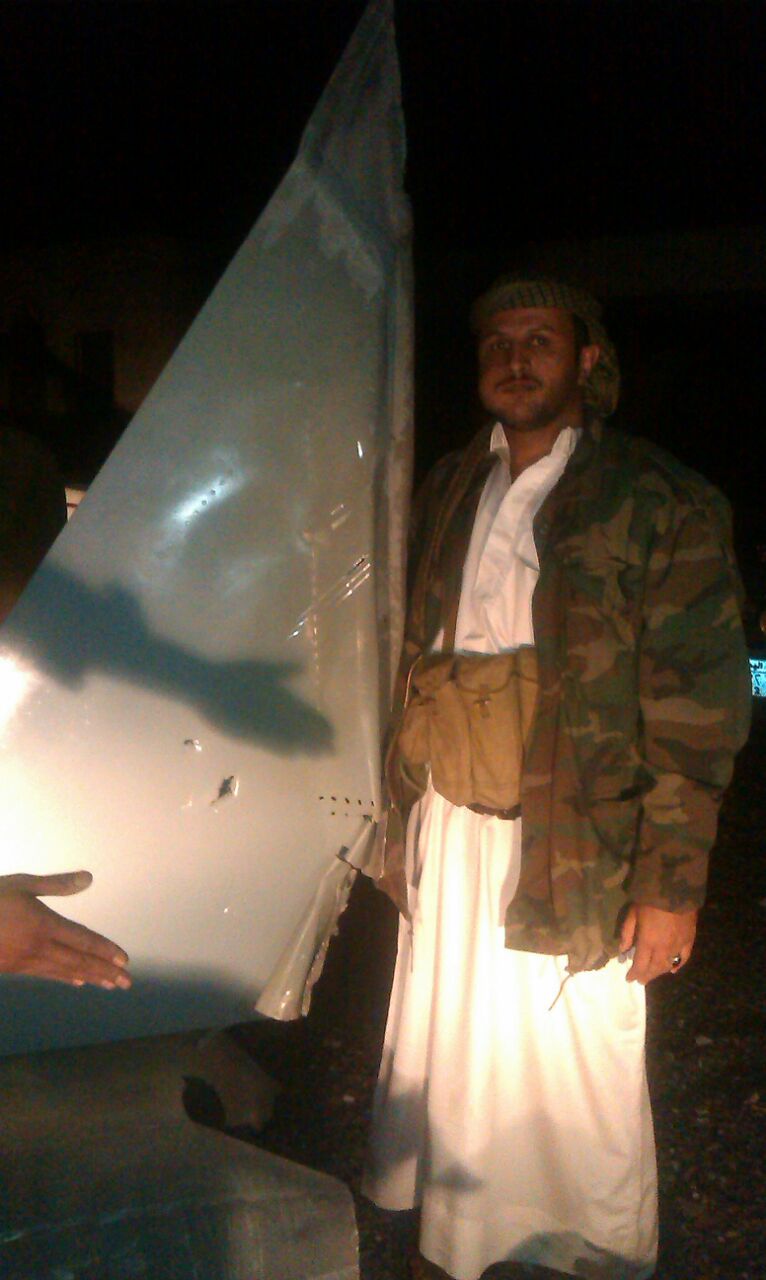 In Photos: Yemeni Army Downs Hostile Warplane