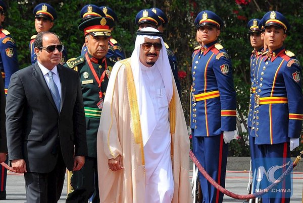 Saudi King Starts Egypt Visit

