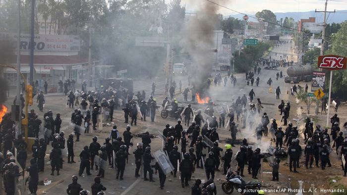 Six Dead, More than 100 Injured in Mexico Protest