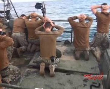 US marines arrested in Iran