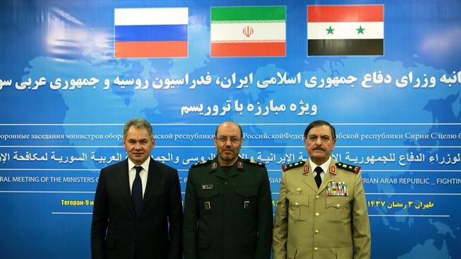 Iran, Russia, Syria to Step up Anti-Terror Cooperation