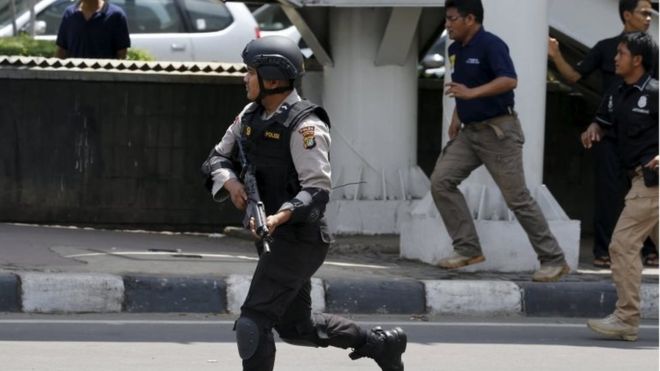 Series of Bomb Blasts Rock Indonesian Capital