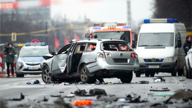 Car Bomb Kills Driver in Central Berlin