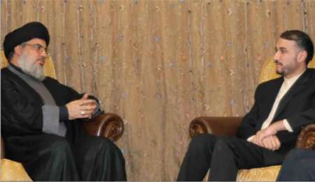 Sayyed Nasrallah Receives Abdollahian: We Must Be Vigilant against Zionists