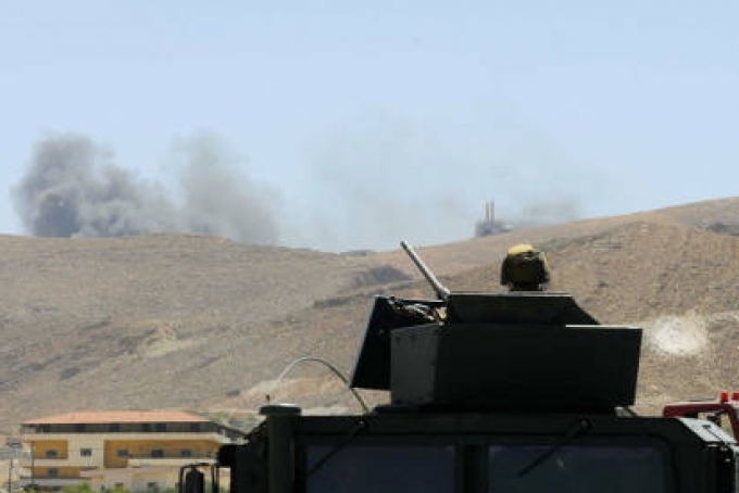 Lebanese Army Shells Terrorist Gatherings in Arsal Outskirts
