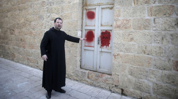 Israeli Extremists Vandalize Christian Monastery