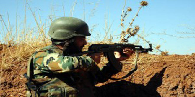 Syrian Army Forces Attack Nusra Front Terrorists in Daraa