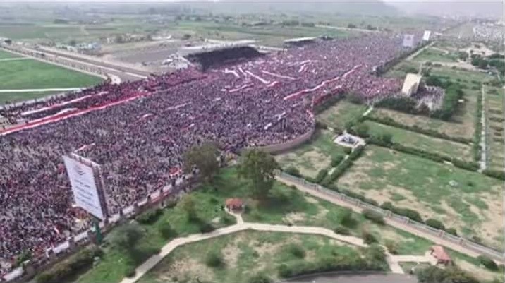 Millions Rally in Sanaa: ’Yemenis Extend Hands towards Peace, Not Surrender’