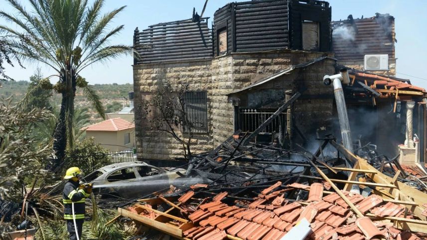 Israeli Drone Crashes into House in Occupied Territories
