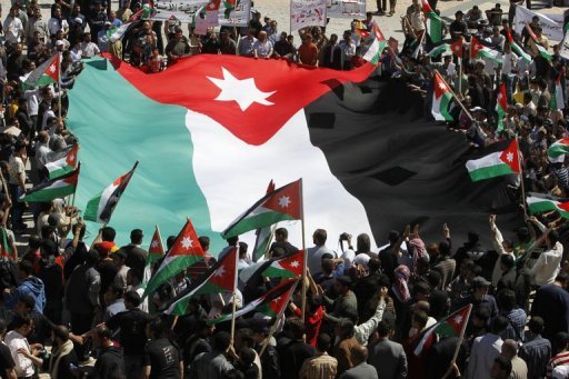 Six Police Stabbed, 34 Hurt in Jordan Demo