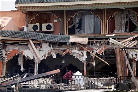 Blast in Morocco Tourist Cafe Kills 14