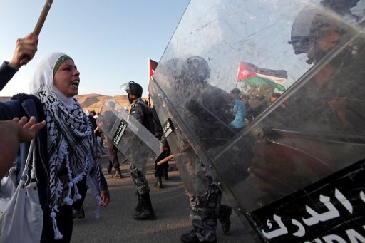 Jordan Police: 25 Hurt in Nakba Clashes