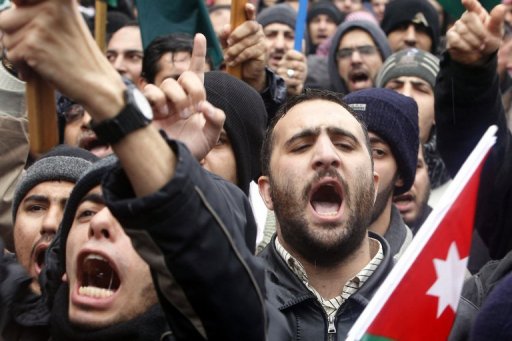Eight Hurt in Clashes at Jordan Pro-Reform Rally