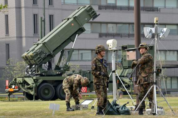 Le Japon déploie des missiles Patriot au coeur de Tokyo

