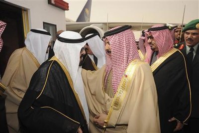 Le roi saoudien et son homologue bahreini