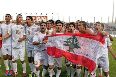 L’équipe libanaise qualifiée pour les éliminatoires de la Coupe du monde 2014