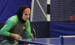 JO: La première pongiste Iranienne aux Jeux veut faire honneur à son pays

