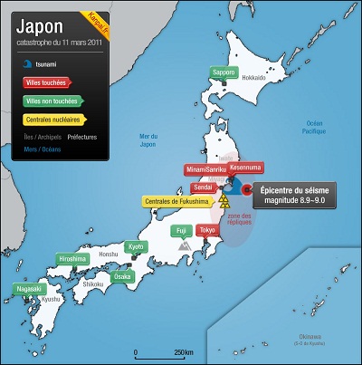 Fukushima: niveau infernal d’éléments radioactifs...