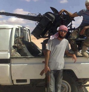 Le libyen Abdel Aziz Nakrat, milicien du front al-Nosra tué dans les combats à Alep