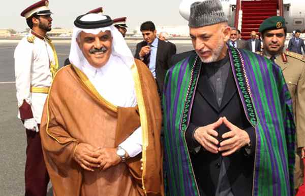 Bureau des talibans à Doha: entretiens de l’émir du Qatar avec Hamid Karzaï