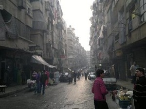 Réente photo d'Alep selon le site aleppin Tahtel-mijhar