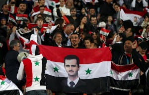 Manifestation de soutien au président syrien