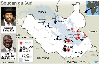 Après un an de guerre civile, le Soudan du Sud s’enfonce dans l’horreur
