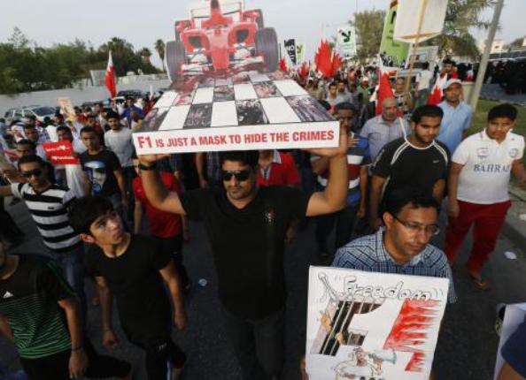 Explosions et procès en masse avec le début de la Formule-1 à Bahrein