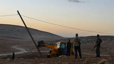 Destruction par Israël d’un réseau électrique/ Cisjordanie: La Belgique proteste