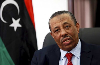 Démission surprise du Premier ministre libyen al-Theni
