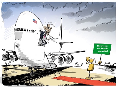 L’accueil glacial réservé par Ryad à Obama témoigne de la montée des tensions