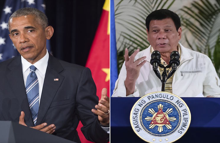 Obama annule sa rencontre avec Duterte qui l’avait insulté