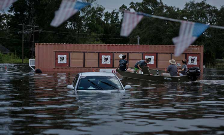 La Louisiane en partie sous les eaux: au moins 8 morts, 40.000 maisons affectées
