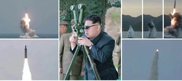 Pyongyang lance un missile balistique depuis un sous-marin