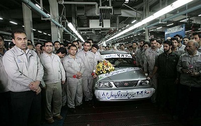 L’Iran stoppe les commandes de voitures américaines