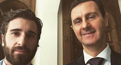 Le piège du selfie. Rochedy raconte son voyage en Syrie, sa rencontre avec Assad