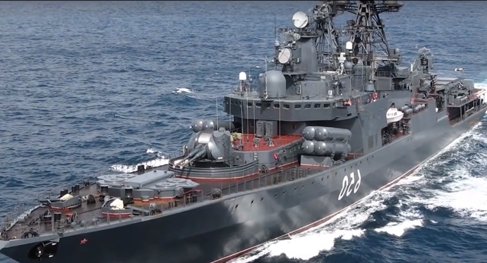 Laser ou canon électromagnétique pour le futur destroyer nucléaire russe?