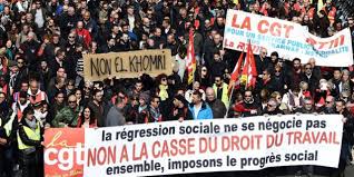 France: plus de 50.000 manifestants contre une loi sur le travail, des heurts