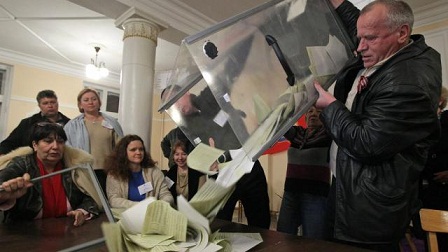 96,7% de los ciudadanos de Crimea votó para unirse a Rusia
