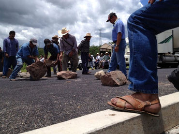 Campesinos mexicanos protestan contra los efectos del NAFTA