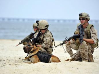 EEUU despliega marines en Italia frente a la costa libia