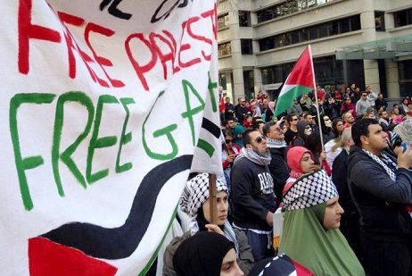 Argentinos repudiaron agresión israelí contra Gaza