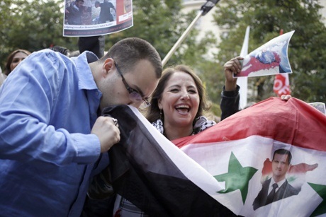 Francia: los residentes sirios protestan de nuevo contra la prohibición de voto